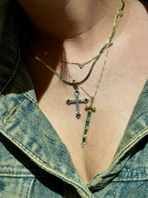 Load image into Gallery viewer, White Crucifix Pendant