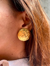 Load image into Gallery viewer, Vintage Devernois Chunky Button Earrings
