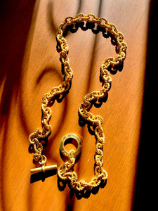 Vintage Celine Chunky Link Necklace/Belt