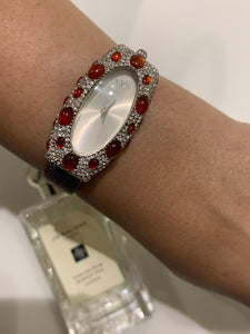 Vintage Valentino Bejewelled Women’s Wrist Watch
