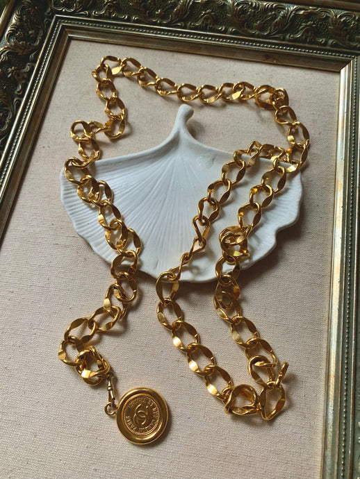 Vintage Chanel Chunky Chain Belt