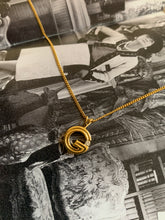 Load image into Gallery viewer, Vintage Givenchy G necklace