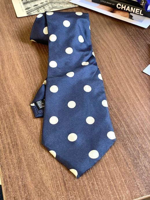 Vintage Pierre Balmain Polka Dots Tie