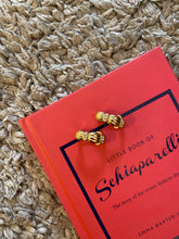 Load image into Gallery viewer, Vintage Braided Diamond Earrings