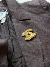 Load image into Gallery viewer, Vintage Chanel CC Quilted Brooch