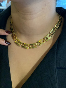 Vintage Givenchy Box Necklace