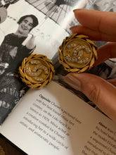 Load image into Gallery viewer, Vintage Chanel Diamond CC Logo Earrings