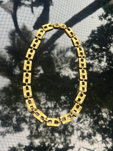 Vintage Givenchy Box Necklace