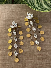 Load image into Gallery viewer, Vintage YSL Coin Diamond Earrings