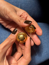 Load image into Gallery viewer, Vintage Givenchy Logo Earrings
