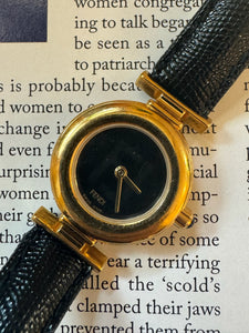 Vintage Fendi Leather Quartz Watch