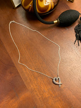 Load image into Gallery viewer, Vintage Tiffany &amp; Co. Open Heart Necklace