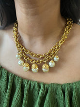 Load image into Gallery viewer, Vintage Sonia Rykiel Pearl Layered Necklace