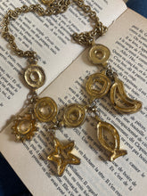 Load image into Gallery viewer, Vintage Remy Dis Paris Ocean Charm Necklace