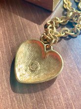 Load image into Gallery viewer, Vintage Givenchy Logo Heart Necklace