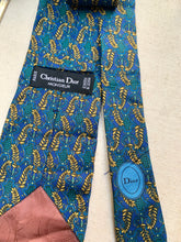 Load image into Gallery viewer, Vintage Christian Dior Blue Tie