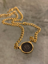 Load image into Gallery viewer, Vintage Fendi Logo Coin Necklace