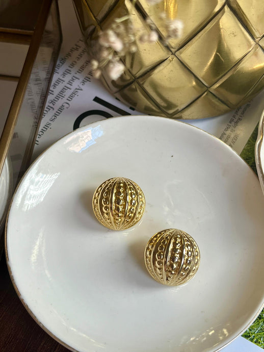 Vintage Gold Candy Earrings