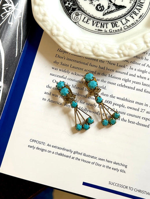 Vintage Turquoise Earrings