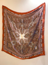 Load image into Gallery viewer, Vintage Yves Saint Laurent Paisley Silk Scarf