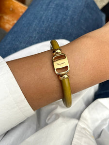 Vintage Salvatore Ferragamo Gancini Bangle