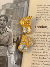 Load image into Gallery viewer, Vintage Gem Chunky Drop Earrings