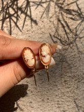 Load image into Gallery viewer, Oval Cameo Earrings