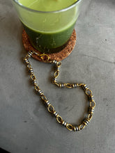 Load image into Gallery viewer, Vintage Mixed Metal Double Chain Necklace