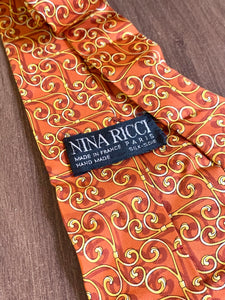 Vintage Nina Ricci Printed Tie