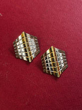 Load image into Gallery viewer, Vintage Tri Coloured Earrings