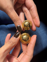 Load image into Gallery viewer, Vintage Givenchy Logo Earrings