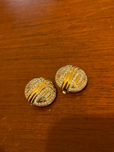 Load image into Gallery viewer, Vintage Nina Ricci Diamond Bug Earrings