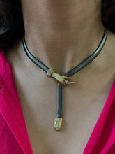 Load image into Gallery viewer, Vintage Serpent Lariat Necklace