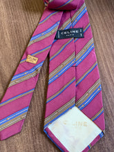 Load image into Gallery viewer, Vintage Celine Striped Tie