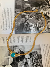 Load image into Gallery viewer, Vintage Turquoise Medallion Choker Necklace
