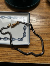Load image into Gallery viewer, Vintage Serpent Lariat Necklace