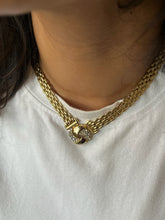 Load image into Gallery viewer, Vintage Diamond Swirl Link Chain