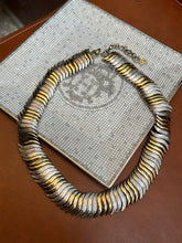 Load image into Gallery viewer, Vintage Christian Dior Mixed Metal Necklace