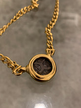 Load image into Gallery viewer, Vintage Fendi Logo Coin Necklace