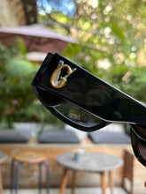 Load image into Gallery viewer, Vintage Gianni Versace Black Block Sunglasses