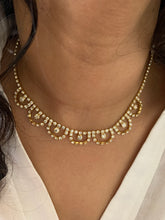 Load image into Gallery viewer, Vintage Diamond Scallop Necklace