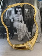 Load image into Gallery viewer, Vintage Anchor Bar Diamond Necklace