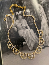 Load image into Gallery viewer, Vintage Diamond Scallop Necklace
