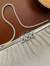Load image into Gallery viewer, Vintage Diamond Clip Mesh Bag