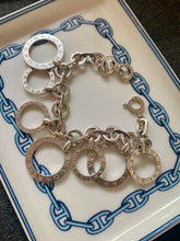 Load image into Gallery viewer, Vintage Bvlgari Chunky Ring Silver Bracelet