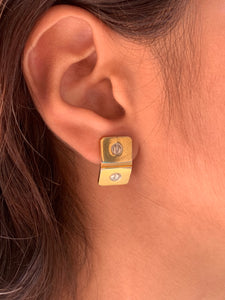 Vintage Mix Metal Hoop Earrings
