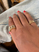 Load image into Gallery viewer, Diamond Curb Link Ring