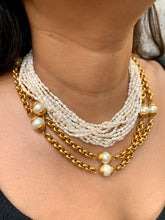 Load image into Gallery viewer, Rice Pearl Necklace