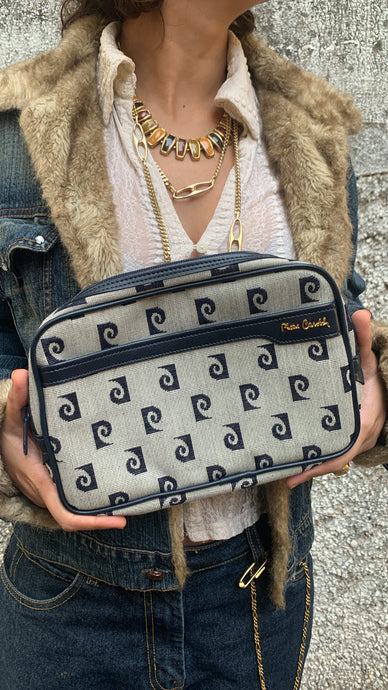 Vintage Pierre Cardin Monogrammed Bag