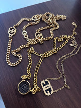 Load image into Gallery viewer, Vintage Christian Dior CD Long Necklace